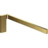Hansgrohe AXOR UNIVERSAL Rectangular Handtuchhalter, Metall, einzeln, fest, Länge 380mm, 42626990, Farbe: Polished Gold Optic