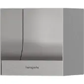 Hansgrohe HG WC-Papierhalter XtraStoris Original 150x150x140mm Edelstahl gebürstet