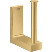 Hansgrohe AXOR UNIVERSAL Rectangular Ersatzpapierrollenhalter, Metall, 42654250, Farbe: Brushed Gold Optic