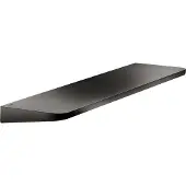 Hansgrohe AXOR UNIVERSAL Circular Ablage, 42844330, Farbe: Polished Black Chrome