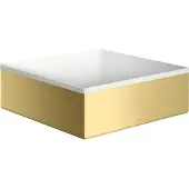 Hansgrohe AXOR Suite Aufsatzwaschtisch 285/285 ohne Hahnloch und Überlauf, Brushed Brass