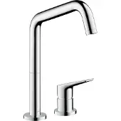 Axor Citterio M 2-Loch Spültischmischer Chrom mit Schwenkauslauf