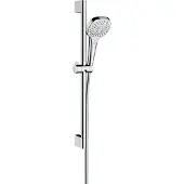 Hansgrohe Croma Select E Brauseset Multi EcoSmart mit Brausestange 65 cm, weiß/ chrom, 26581400