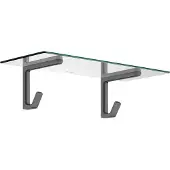 Hansgrohe AXOR UNIVERSAL Accessories Badetuchablage, 42842340, Farbe: Brushed Black Chrome