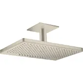 Hansgrohe AXOR ShowerSolutions Kopfbrause 460/300 2-jet, Deckenanschluss, 35279820, Farbe: Brushed Nickel