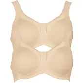 Anita Entlastungs-BH "Entlastungs BH Clara", Damen, Gr. 100, Cup D, beige (beige beige), Stoff, Obermaterial: 80% Polyamid PA. 20% Elasthan EL., BHs Entlastungs-BH