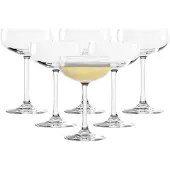 Stölzle Champagnerglas "Sektschalen Jive 230 ml 6er Set transparent"