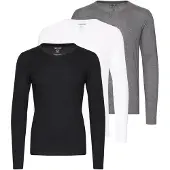 !Solid V-Ausschnitt-Pullover SOLID "V-Shirt SDBasil", Herren, Gr. M, bunt (3), Obermaterial: 60% Baumwolle CO. 40% Polyester PES., Shirts V-Ausschnitt-Pullover