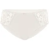 Susa Slip "Damen Slip Latina", Damen, Gr. 38, beige (ivory), Spitze, Obermaterial: 78% Polyamid PA. 16% Elasthan EL. 6% Baumwolle CO., Unterhosen Slip