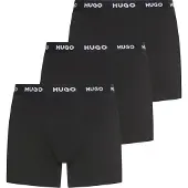 HUGO underwear "BOXERBR TRIPLE" Packung, 3er, 3 Stk. mit elastischem Bund