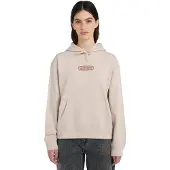 Element Kapuzensweatshirt "Too Wild", Damen, Gr. M, beige (oat milk), Obermaterial: 55% Baumwolle, 25% Baumwolle, 20% Polyester., Sweatshirts Kapuzensweatshirt