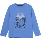 Minymo Sweater "Sweater MIT-shirt LS", Jungen, Gr. 104, rot (regatta), Obermaterial: 95% Baumwolle CO. 5% Elasthan EL., Sweatshirts Sweater
