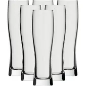 Rastal Bierglas "Weizenbiergläser Monaco Slim 0,3 l 6er Set transparent"