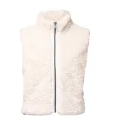 Suri Frey Fellimitatweste "Fellweste SFY Freyday", Damen, Gr. XXL, beige (beige 400), Obermaterial: 100% Polyester PES., Westen Fellimitatweste