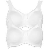 Anita Entlastungs-BH "Entlastungs BH Clara", Damen, Gr. 105, Cup E, weiß (weiß weiß), Stoff, Obermaterial: 80% Polyamid PA. 20% Elasthan EL., BHs Entlastungs-BH