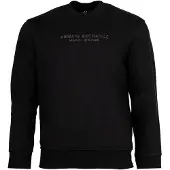 Armani Exchange für Herren. XM001284AF20934UC001 Sweatshirt mit Logo in Schwarz (L), Lässig, Baumwolle