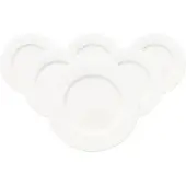 Villeroy & Boch Brotteller "Brotteller Anmut ø 16,4 cm 6er Set weiß", weiß, Speiseteller, Brotteller