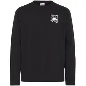 !Solid Langarmshirt SOLID "Langarmshirt SDOdani", Herren, Gr. L, schwarz (true schwarz), Obermaterial: 50% Baumwolle CO. 50% Polyester PES., Shirts Langarmshirt