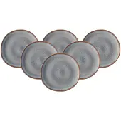 Villeroy & Boch Frühstücksteller "Frühstücksteller Lave ø 23 cm 6er Set", beige, LIKE. BY , Speiseteller, Frühstücksteller
