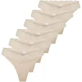 ONLY String "String ONLCHLOE LACE THONG 6P 6er Pack"