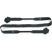 Yeaz Yogablock "Fitness- und Yoga-Band + Öse FEEL PRO", schwarz, Sportmatten, Yogablock