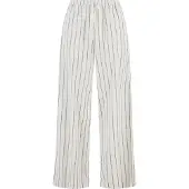 Urban Classics Damen Hose Ladies Structured Striped Relaxed Fit Pants, Weite Dam