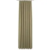 Wirth Vorhang "Newbury", braun (schlamm), B:130cm H:185cm, Baumwolle, Polyester, Gardinen, Vorhang, nach Maß