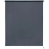 Liedeco Rollo Uni, verdunkelnd, dunkelgrau, 172 x 180cm, zum Anschrauben