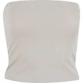 Urban Classics Glitter Bandeau ärmelloses T-shirt