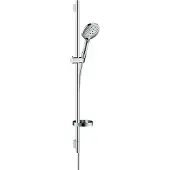 Hansgrohe Raindance Select S Brauseset 120 3-jet EcoSmart mit Brausestange 90 cm und Seifenschale, chrom, 26633000
