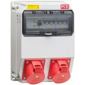 ABN SY18Z Steckdosenkombi Einbausatz 1xCEE 32A,1xCEE 16A f.