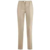 Fadenmeister Berlin Knöchellange Slim Fit-Hose beige, 40