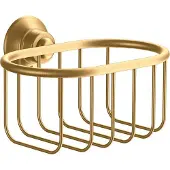 Hansgrohe AXOR Montreux Seifenkorb, 42065950, Farbe: Brushed Brass