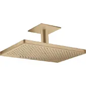 Hansgrohe AXOR ShowerSolutions Kopfbrause 460/300 2-jet, Deckenanschluss, 35279140, Farbe: Brushed Bronze
