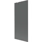 Mexen Next Duschabtrennung 1-flügelig 80 x 150 cm, Graphit, Weiß - 895-080-000-00-40-20