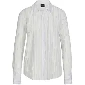 MADELEINE Hemdbluse "Hemdbluse Viskosebluse mit Streifenmuster" Hemdbluse mut Rückepasse