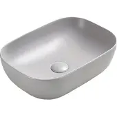 Mexen Rita Aufsatzwaschbecken 45 x 32 cm, mattes Grau - 21084567