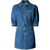 Pepe Jeans für Damen. PL95378494CB Authentisches Gracie-Denim-Kleid (M), Blau, Lässig, Baumwolle