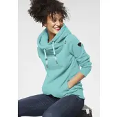 Ragwear Kapuzensweatshirt "GRIPY BUTTON O", Baumwollmischung, Kapuze