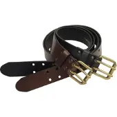 Pinewood Leather Belt 40mm black (400) 125cm