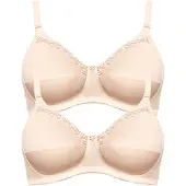 Susa Bügelloser BH "2er Pack BH ohne Bügel Cotton"