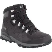 Jack Wolfskin Damen Refugio Texapore Mid W, Dark Steel / Purple, 40 EU