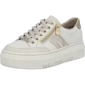 Rieker Plateausneaker Schnürschuh, Halbschuh, Freizeitschuh mit seitlichem Reißverschluss