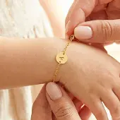 Yoursurprise Armband mit Initialen - Gold - 13 cm