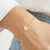 Yoursurprise Armband mit Initialen - Gold - 16 cm