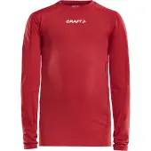 Craft Kinder Langarmshirt Pro Control Compression LS 1906860-430000 146-152 - Bright Red - 146-152