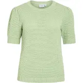 Vila Strickoberteil in Smoke Green | Gr.: M