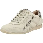 Paul green ivory biscuit sportlicher Schnürer Beige