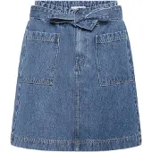 Kaffe Jeansrock "Damen Denimrock KAklara", Damen, Gr. 42, blau (blau denim), Obermaterial: 100% Baumwolle CO., Röcke Jeansrock