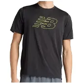 New Balance - Athletics Graphic T-Shirt V2 - Laufshirt Gr L grau